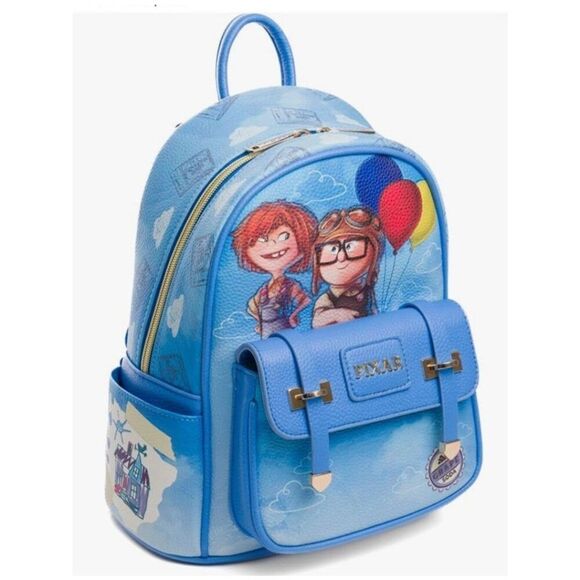 Disney UP Movie Mini Backpack Pixar Small Travel Carl Ellie House Backpack NWT main image 7